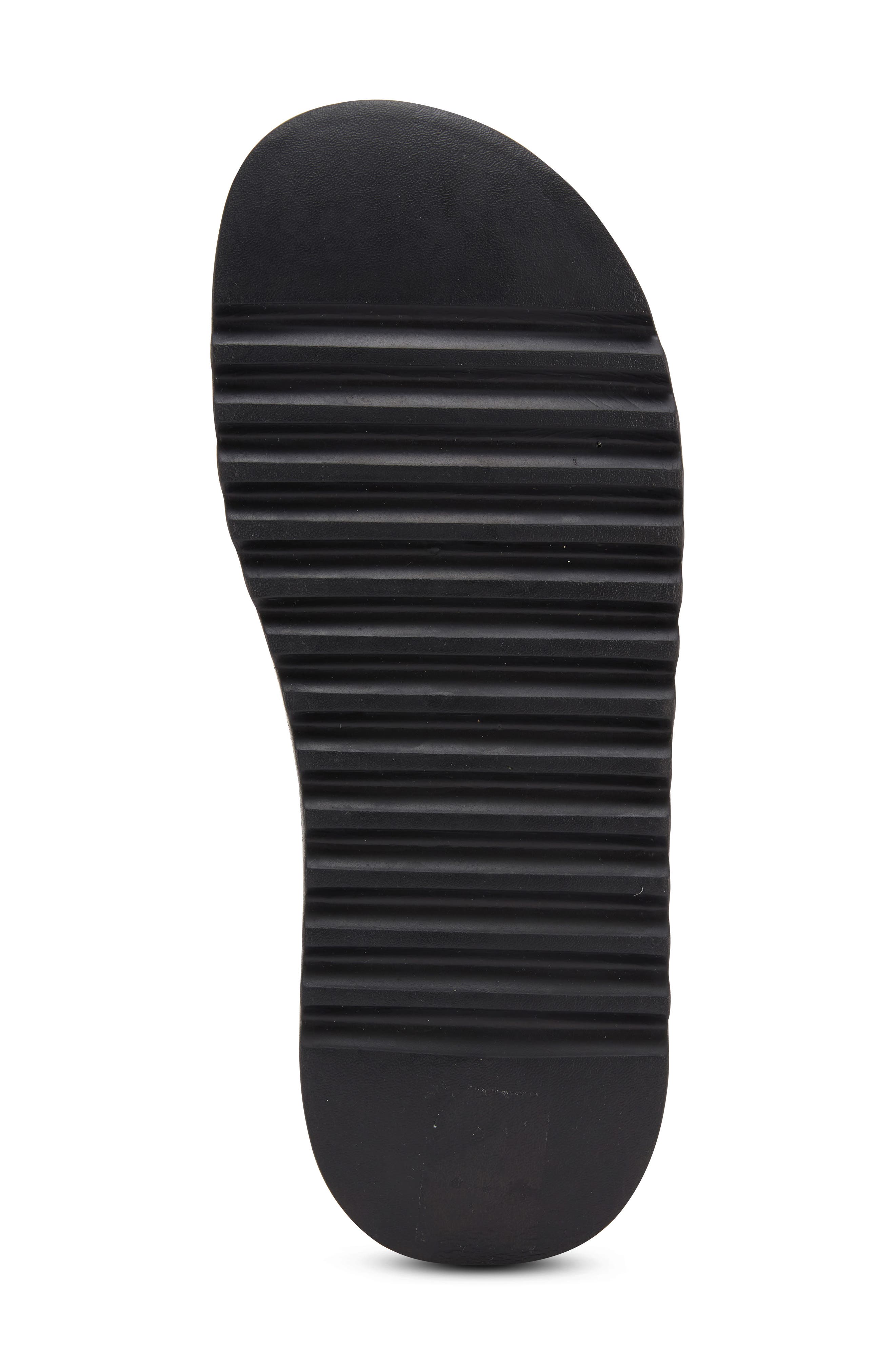 FLOOPI Terry Platform Slide Sandal, Alternate, color, Black