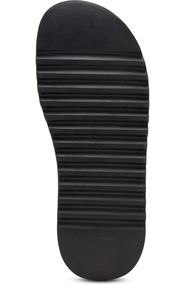 FLOOPI Terry Platform Slide Sandal, Alternate, color, Black