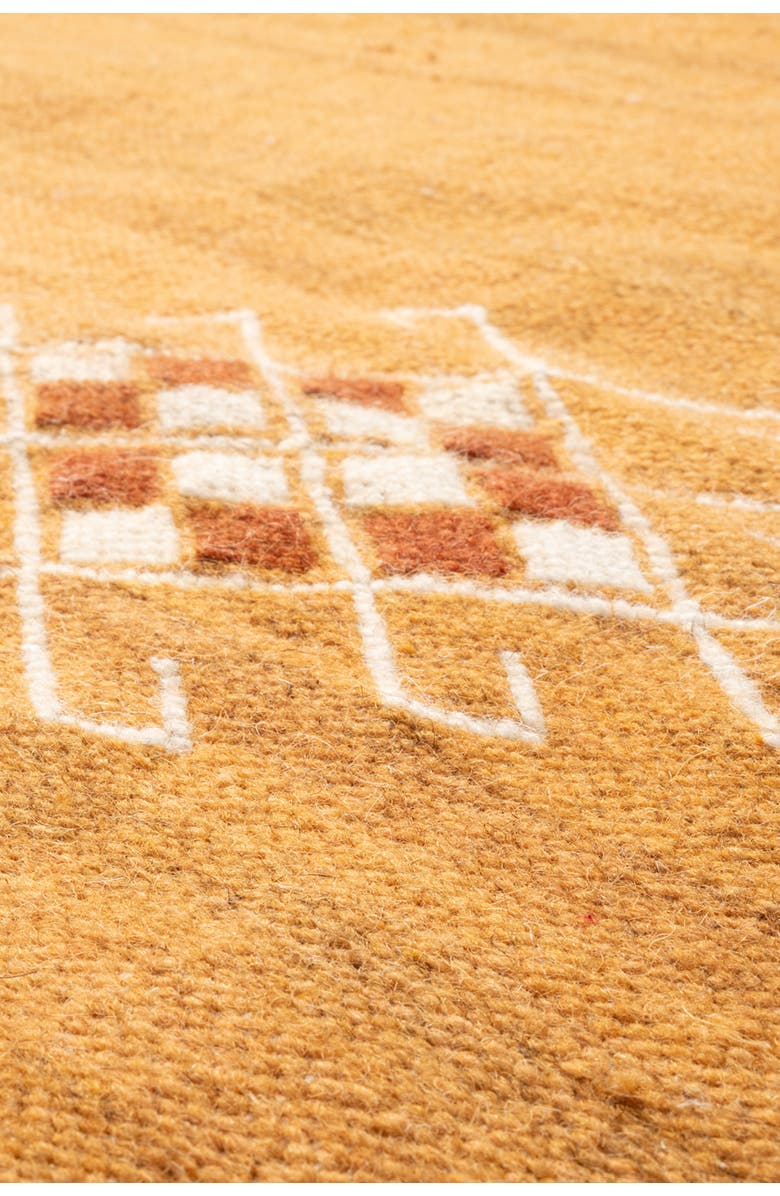 Zsa Zsa Zsu Wool Rug, Alternate, color, Mustard