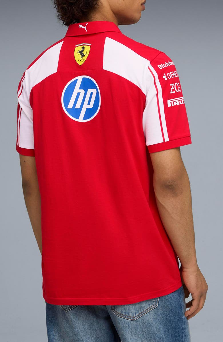 PUMA Scuderia Ferrari Replica Polo, Alternate, color, Puma Red