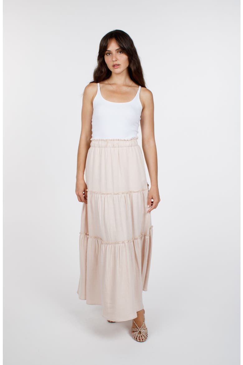 Santorini Skirt, Alternate, color, Blush