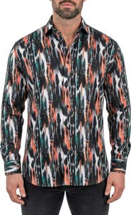 Maceoo Fibonacci Contemporary Fit Button-Up Shirt