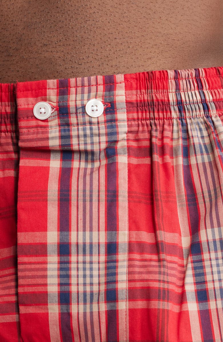 Nordstrom 3-Pack Classic Fit Boxers, Alternate, color, Red Dawson Plaid Multi