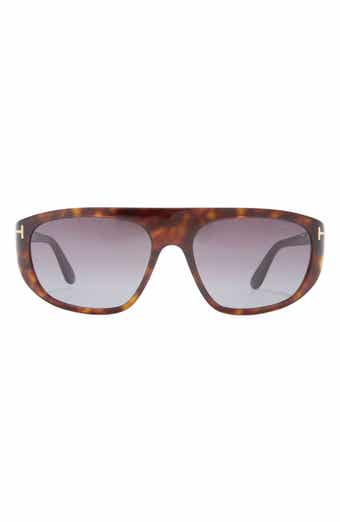 TOM FORD 58mm Pilot Sunglasses