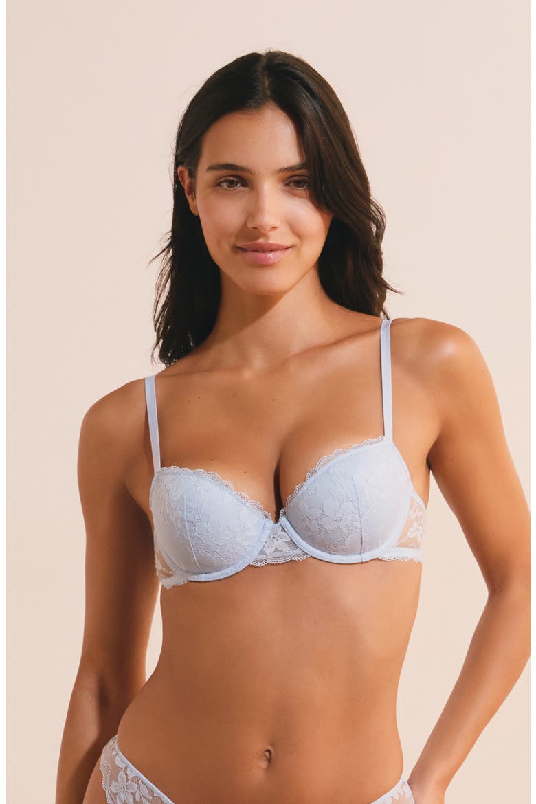 Heritage Classique Underwire Bra, Alternate, color, LIGHT BLUE
