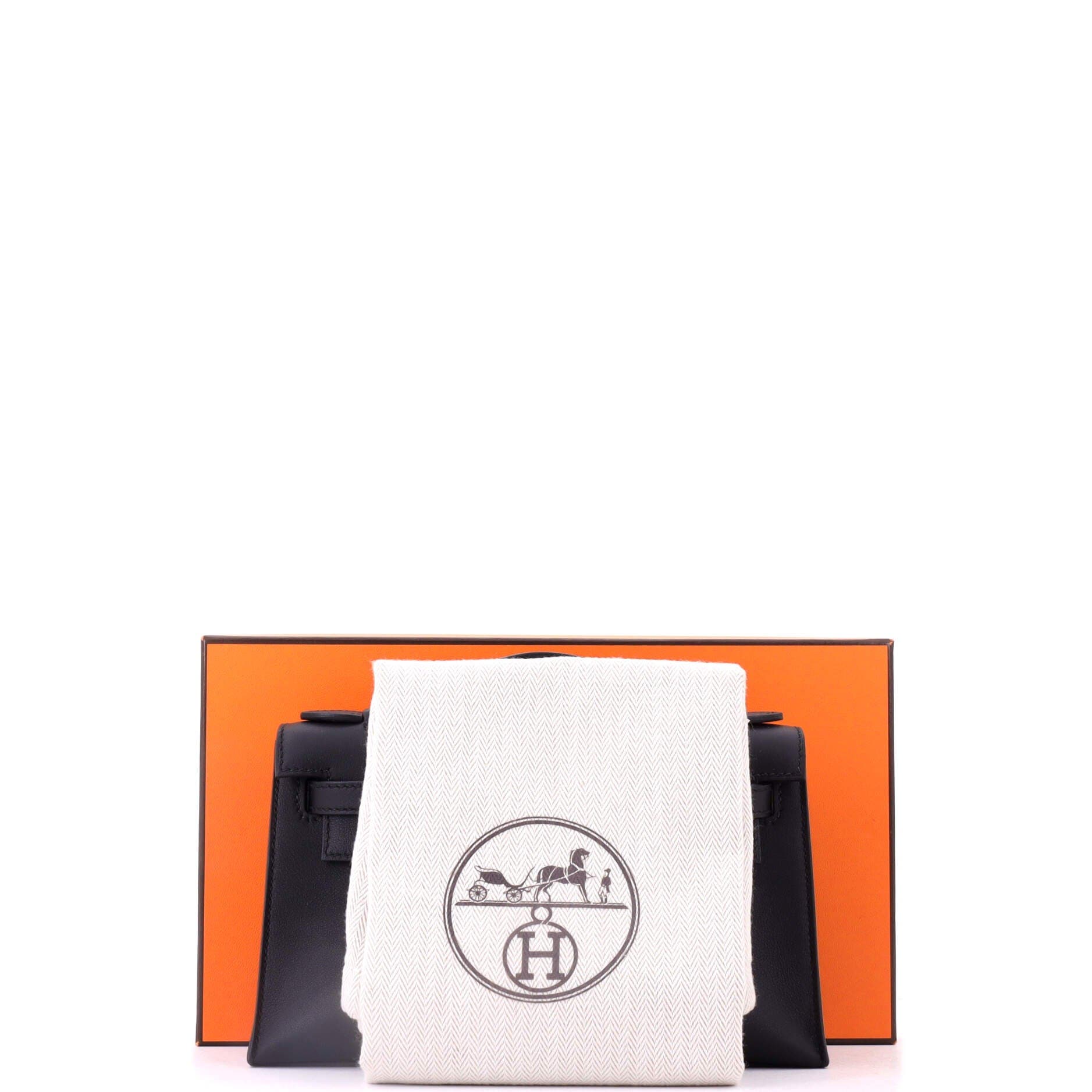 Kelly Pochette Swift, Alternate, color, Noir