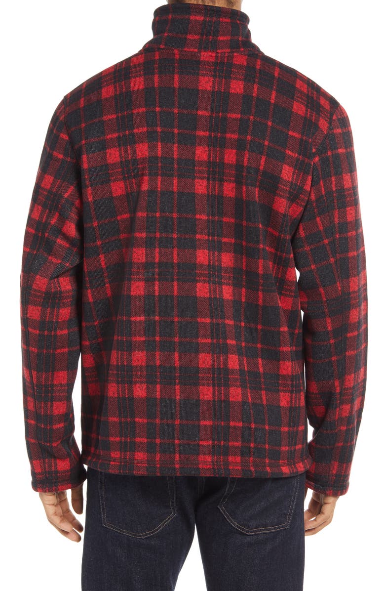 The North Face Gordon Lyons Plaid Half-Zip Pullover, Alternate, color,