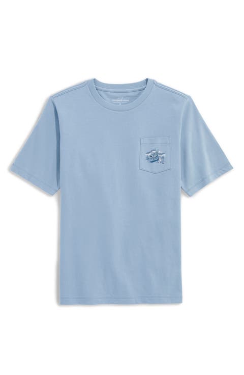 Kids' Bonefish Walkman Cotton Graphic Pocket T-Shirt (Toddler, Little Kid & Big Kid)