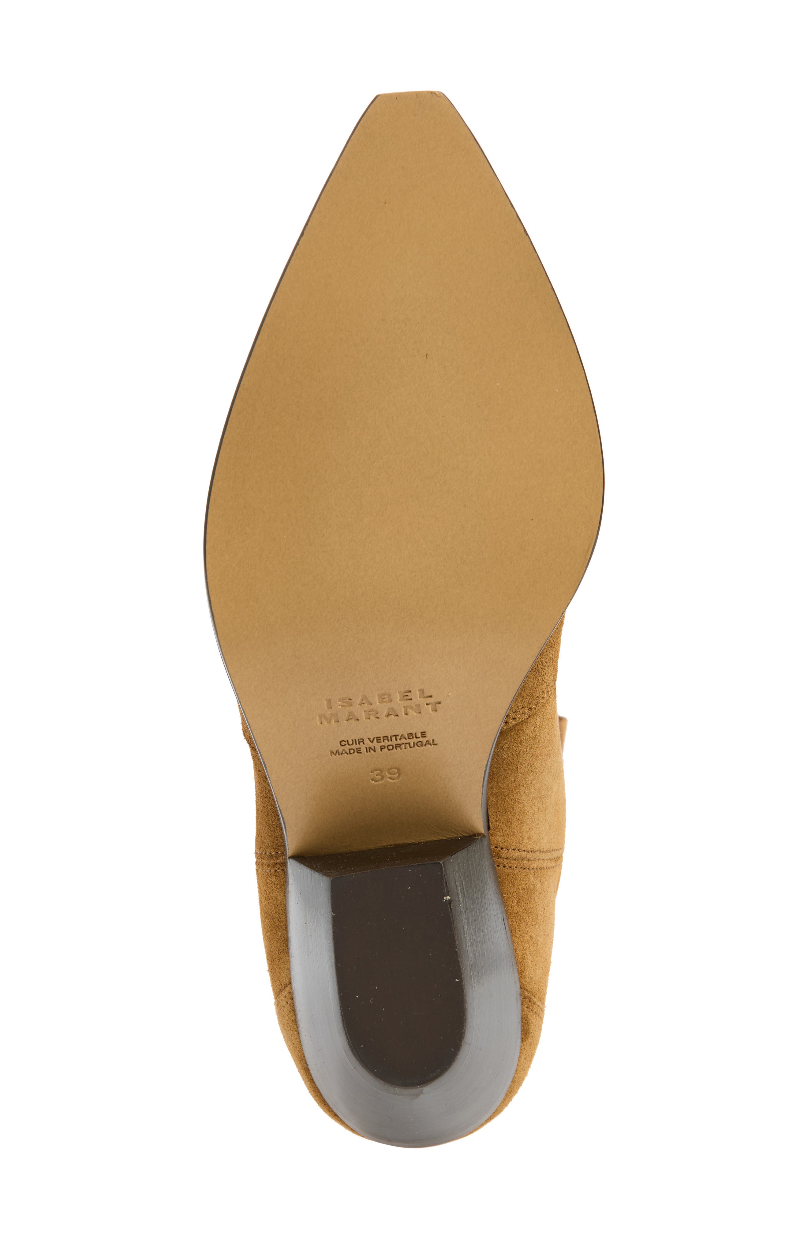 Denvee Tall Western Boot, Alternate, color, COGNAC 50CO