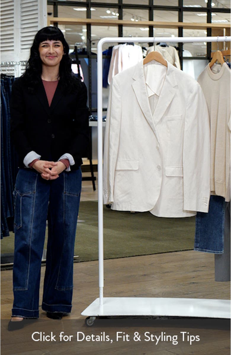 Slim Fit Suit Blazer, sales video thumbnail