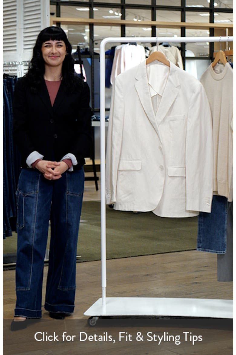 Slim Fit Suit Blazer video