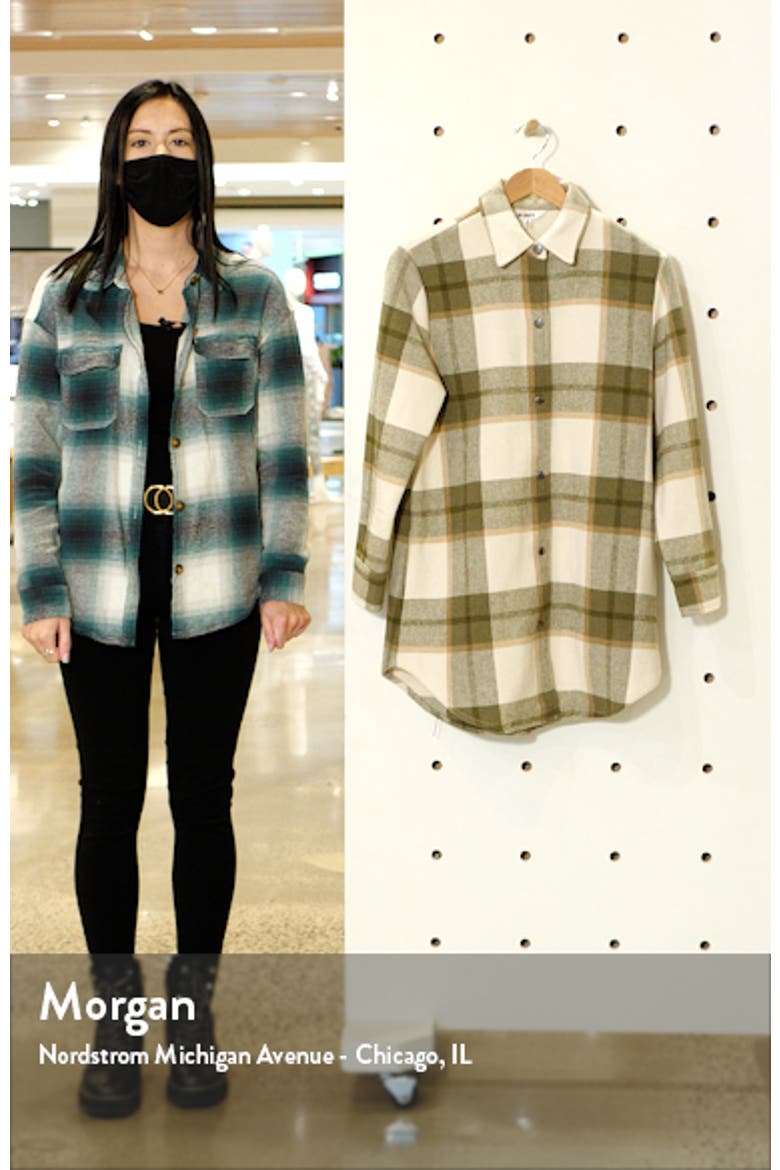 Eldridge Oversize Buffalo Check Shirt Jacket video