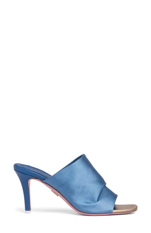 Beautiisoles Lana Slide Sandal In Blue