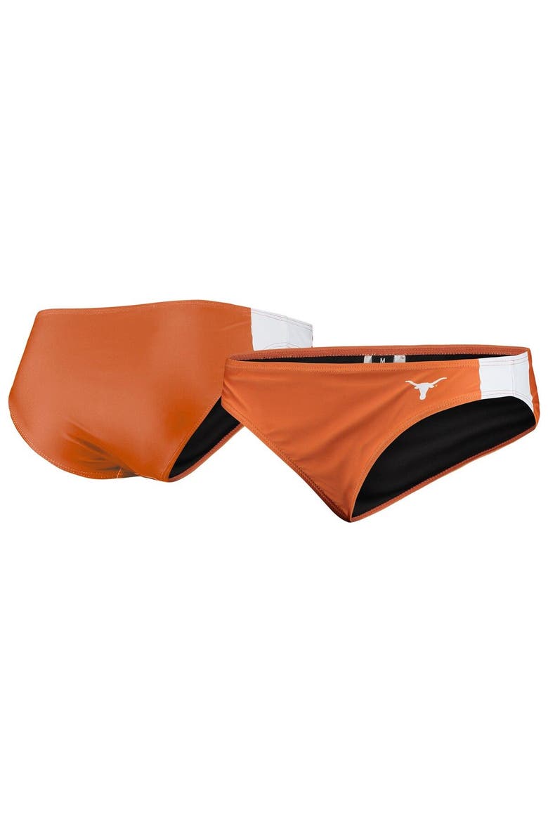 Women's FOCO Texas Orange Texas Longhorns Wordmark Bikini Bottom, Main, color, Burnt Orange