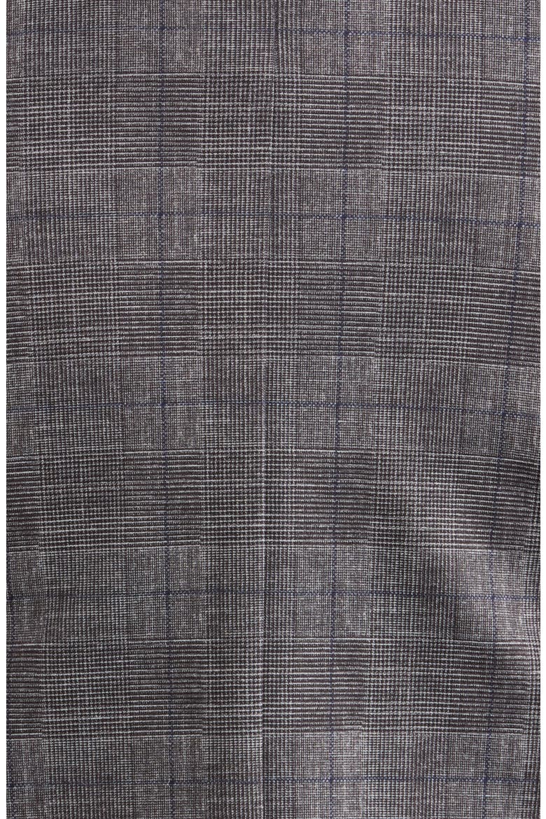 Everest Glen Plaid Ponte Blazer, Alternate, color, CHARCOAL GLEN PLAID