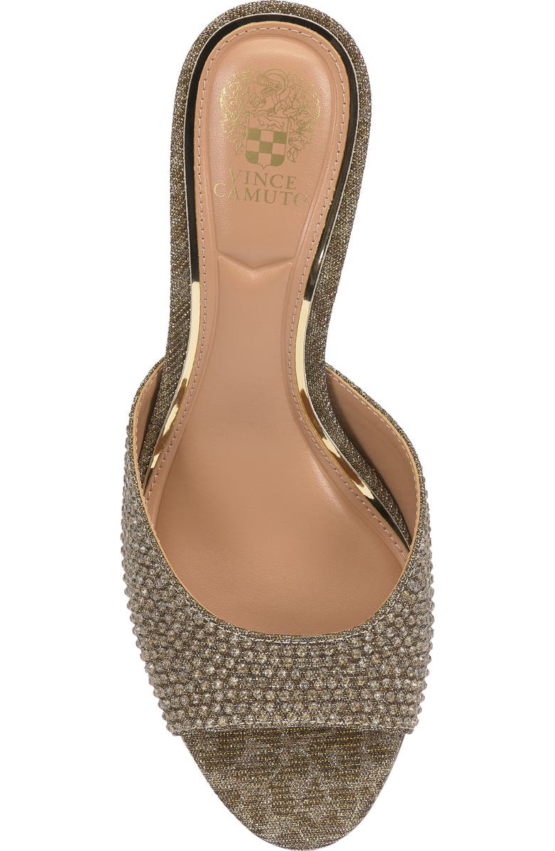 Vince Camuto Prynn Crystal Sandal, Alternate, color, Light Bronze