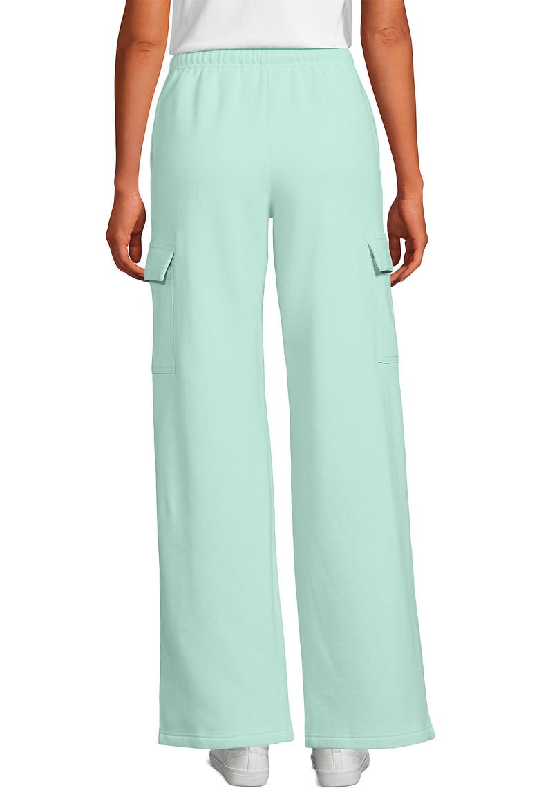 Serious Sweats High Rise Wide Leg Cargo Pants, Alternate, color, Julep