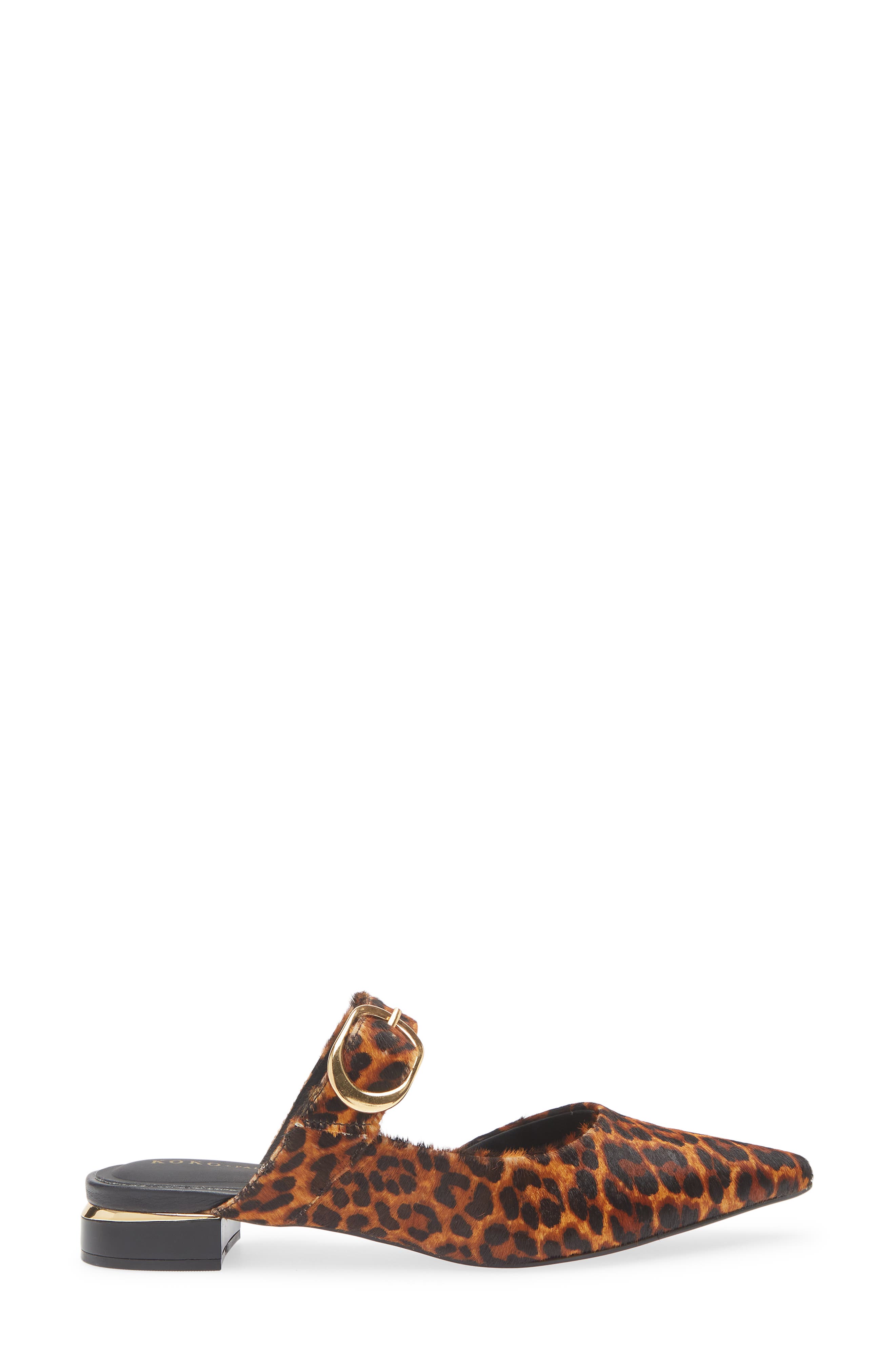 KOKO + PALENKI Sloane Genuine Calf Hair Mule, Alternate, color, 