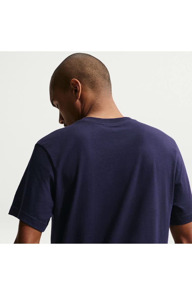 Nike Men's Nike Blue France National Team Crest T-Shirt, Alternate, color, Blue