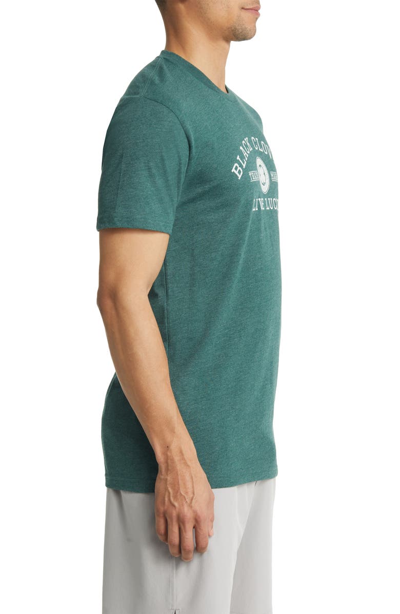 Black Clover Cornerstone 5 Logo Graphic T-Shirt, Alternate, color, 