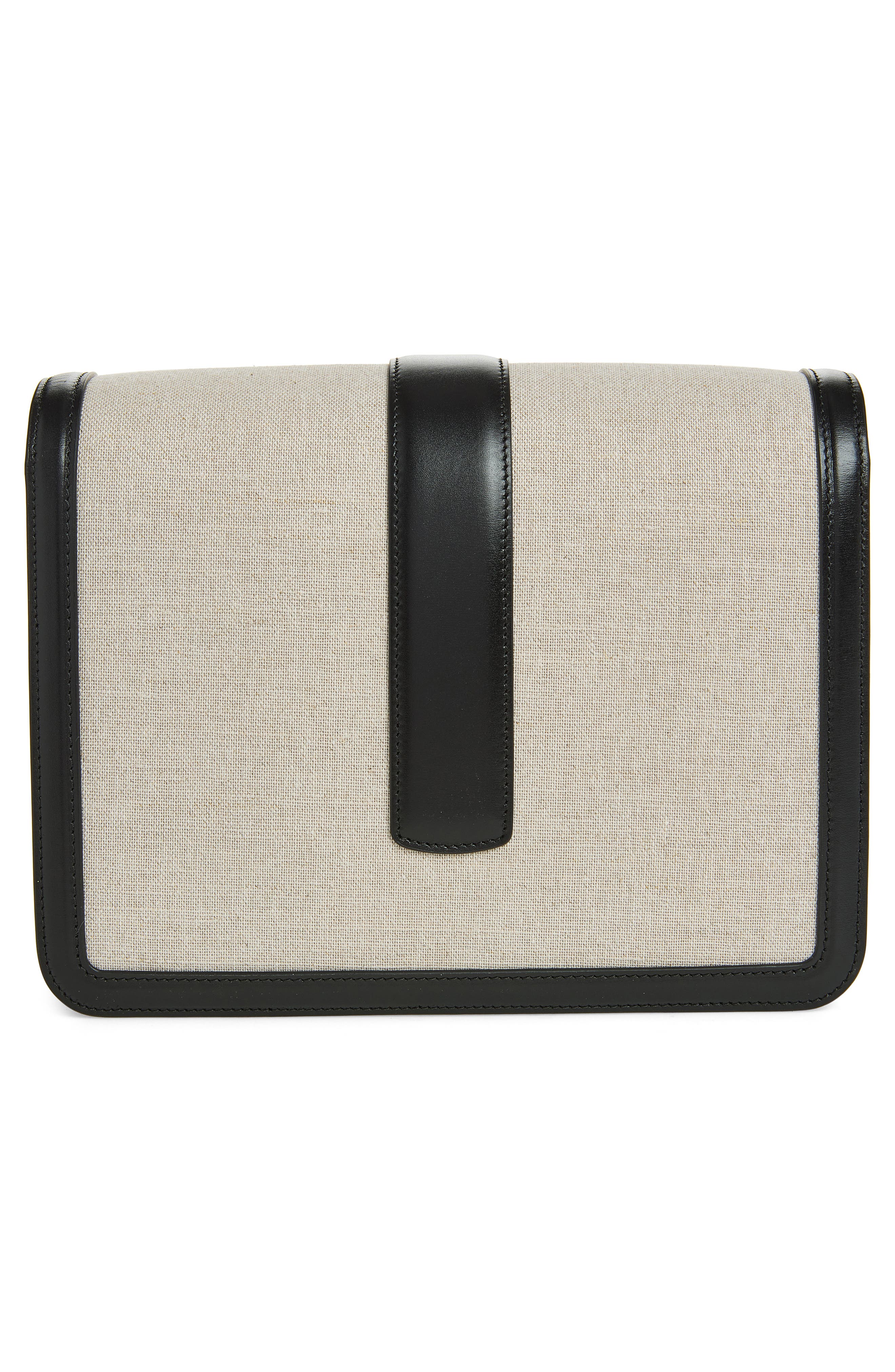 Khaite Blake Crossbody Bag, Alternate, color, Black / Natural