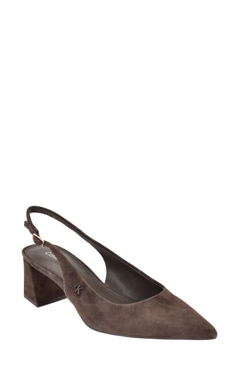 Sarra Slingback Pointed Toe Pump