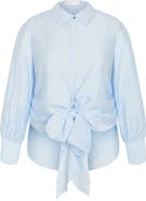 City Chic Elena Tie Waist Shirt