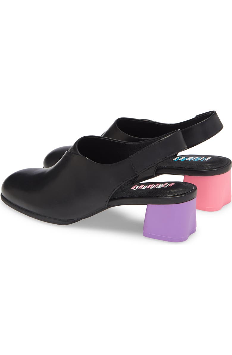 Camper Twins Mismatched Slingback Pump, Alternate, color,