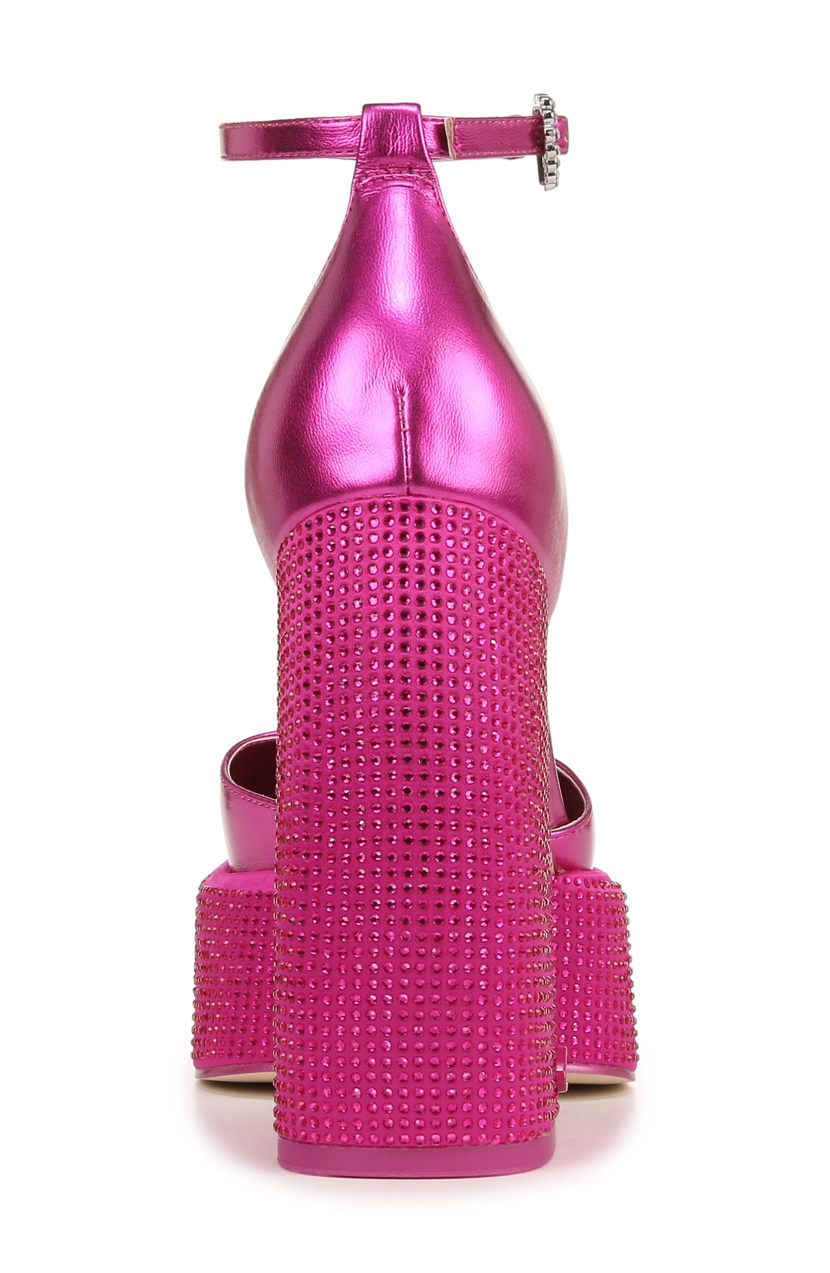 Circus NY by Sam Edelman Bailey Rhinestone Platform Sandal, Alternate, color, 