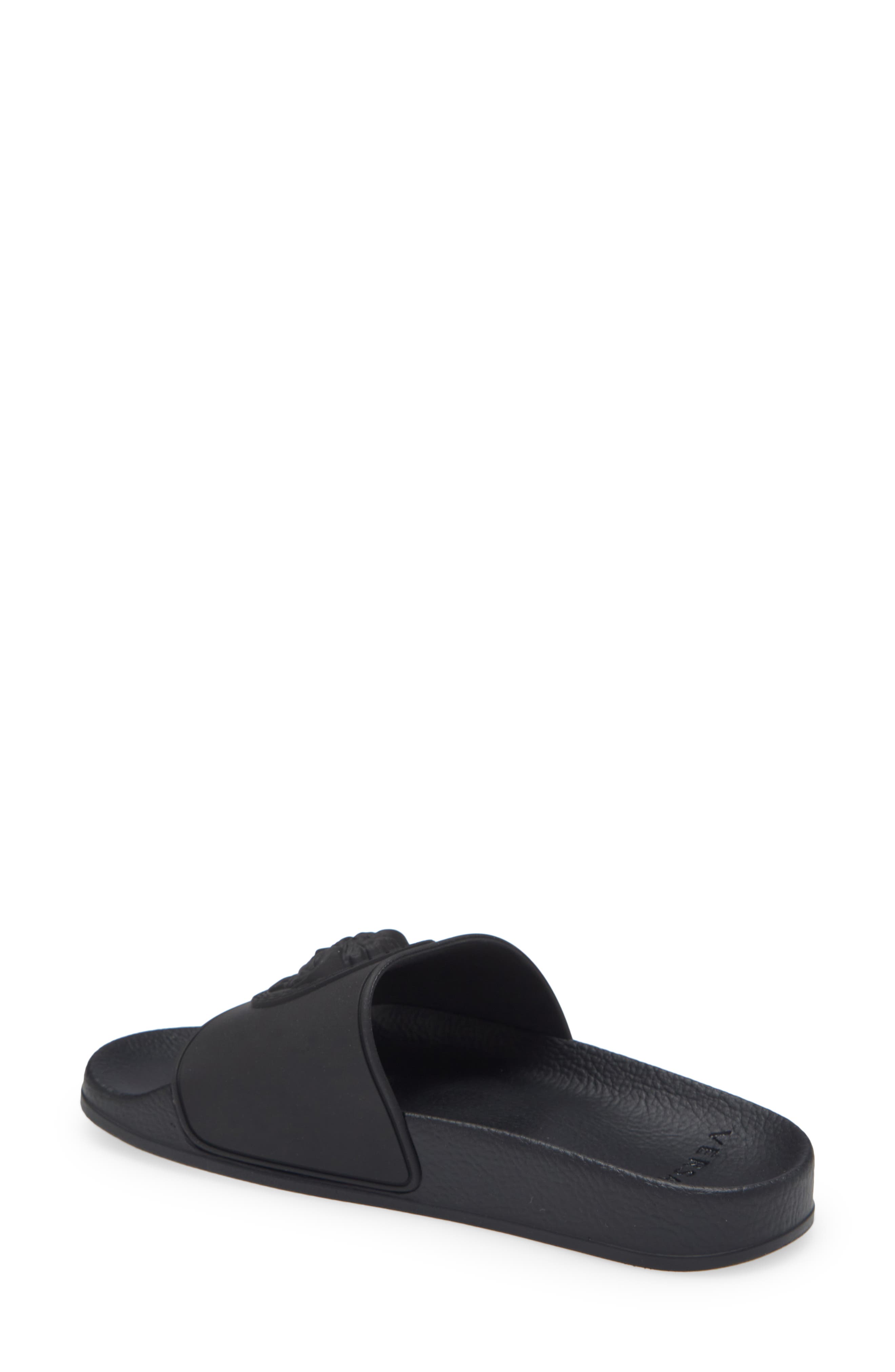 Versace Kids' Palazzo Medusa Slide Sandal, Alternate, color, 