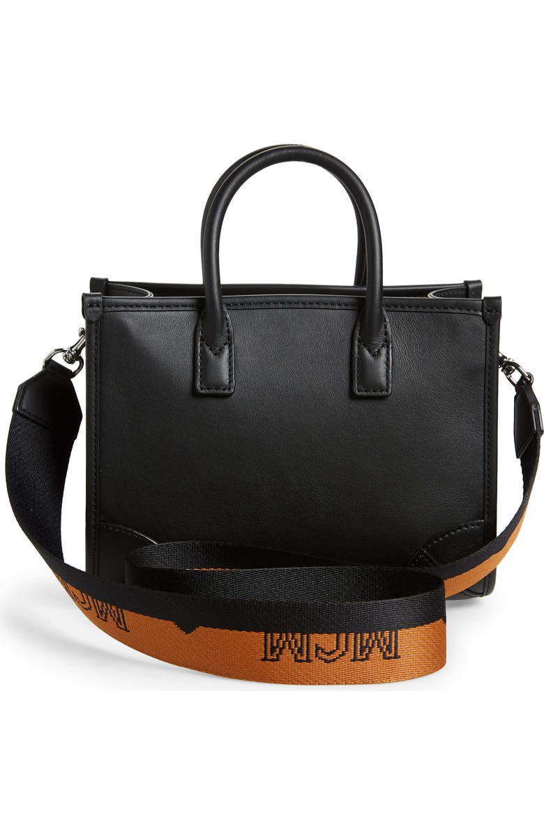 MCM Mini Leather Tote, Alternate, color,