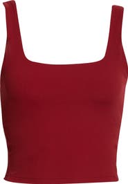 MPG Crop Rib Tank Top
