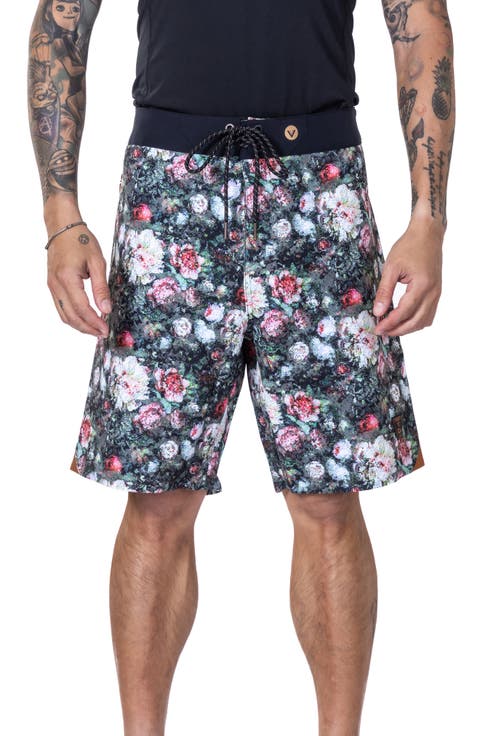 Digi Floral Board Shorts