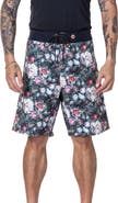 VAST Digi Floral Board Shorts