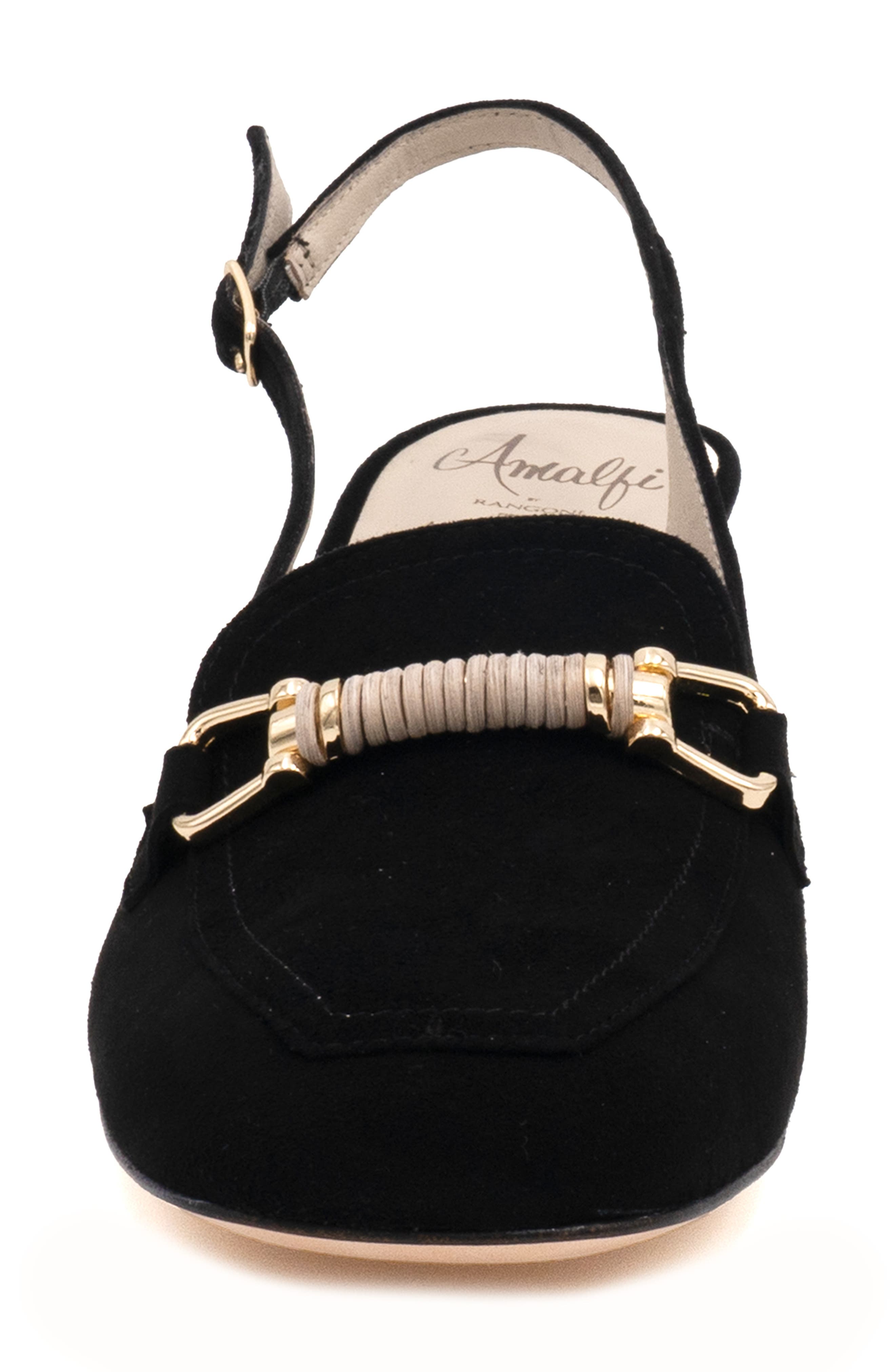 Amalfi by Rangoni Bormio Slingback Bit Loafer Pump, Alternate, color, 