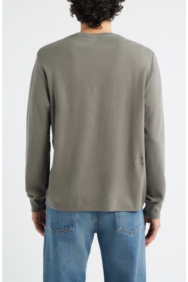 Duo Fold Long Sleeve Cotton T-Shirt, Alternate, color, SMOKY GREEN