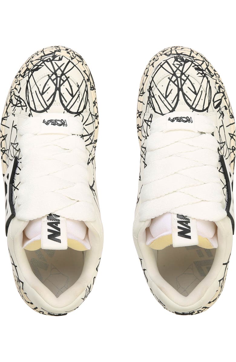 Naked Wolfe Kosa Sneaker, Alternate, color, Black