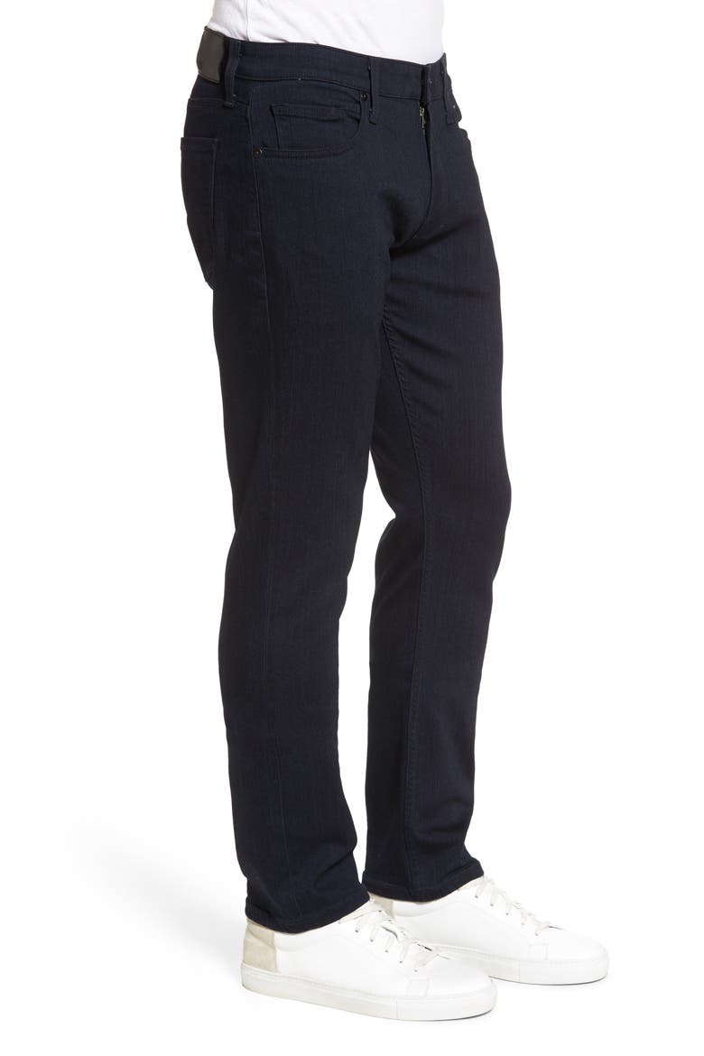 Transcend Federal Slim Straight Leg Jeans, Alternate, color, INKWELL