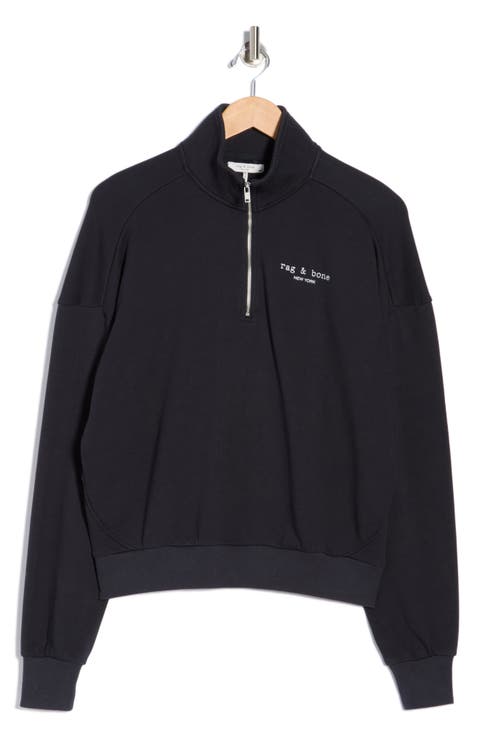 Terry Half Zip Pullover