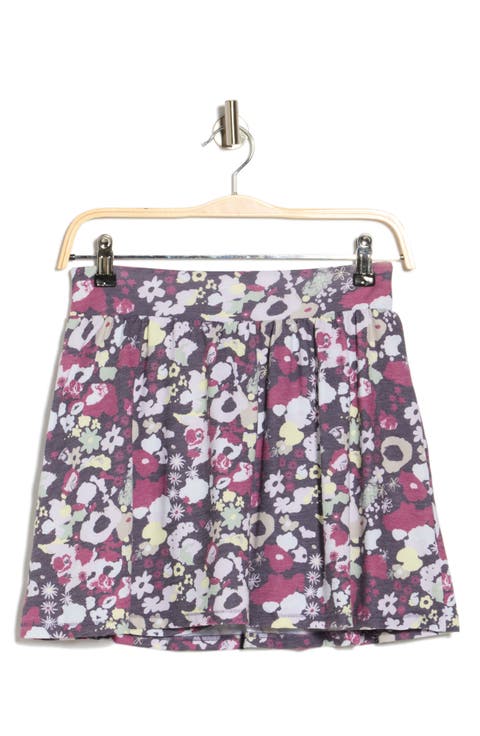 Printed Featherweight Miniskirt