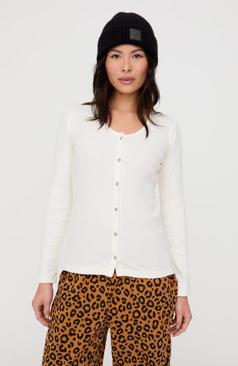 Organic Cotton Nora Long Sleeve Top