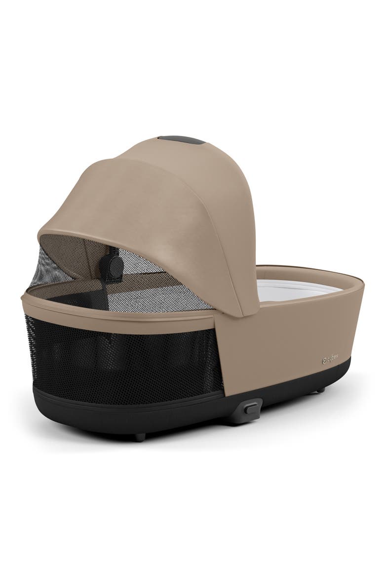 Carry Cot Attachment for Priam Stroller, Alternate, color, COZY BEIGE