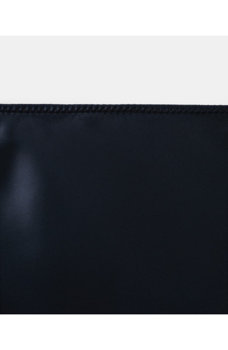 MANGO Satin Maxi Skirt, Alternate, color, Navy