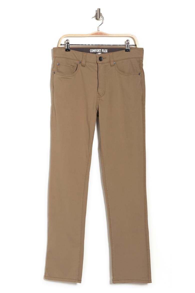 Comfort Flex Knit 5-Pocket Pants, Alternate, color, DUGOUT
