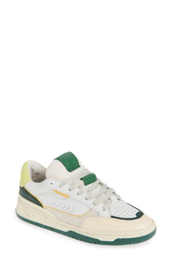 Oncept Paris Low Top Sneaker In Ivory - Green