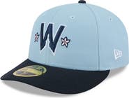 New Era Men's New Era Light Blue/Navy Washington Nationals 2025 City Connect Low Profile 59FIFTY Fitted Hat