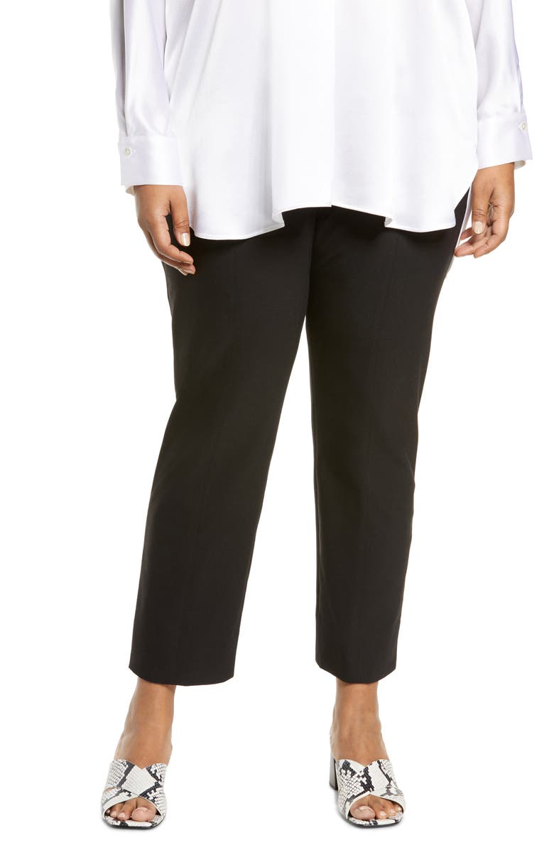 Vince Front Seam Leggings, Main, color, Black
