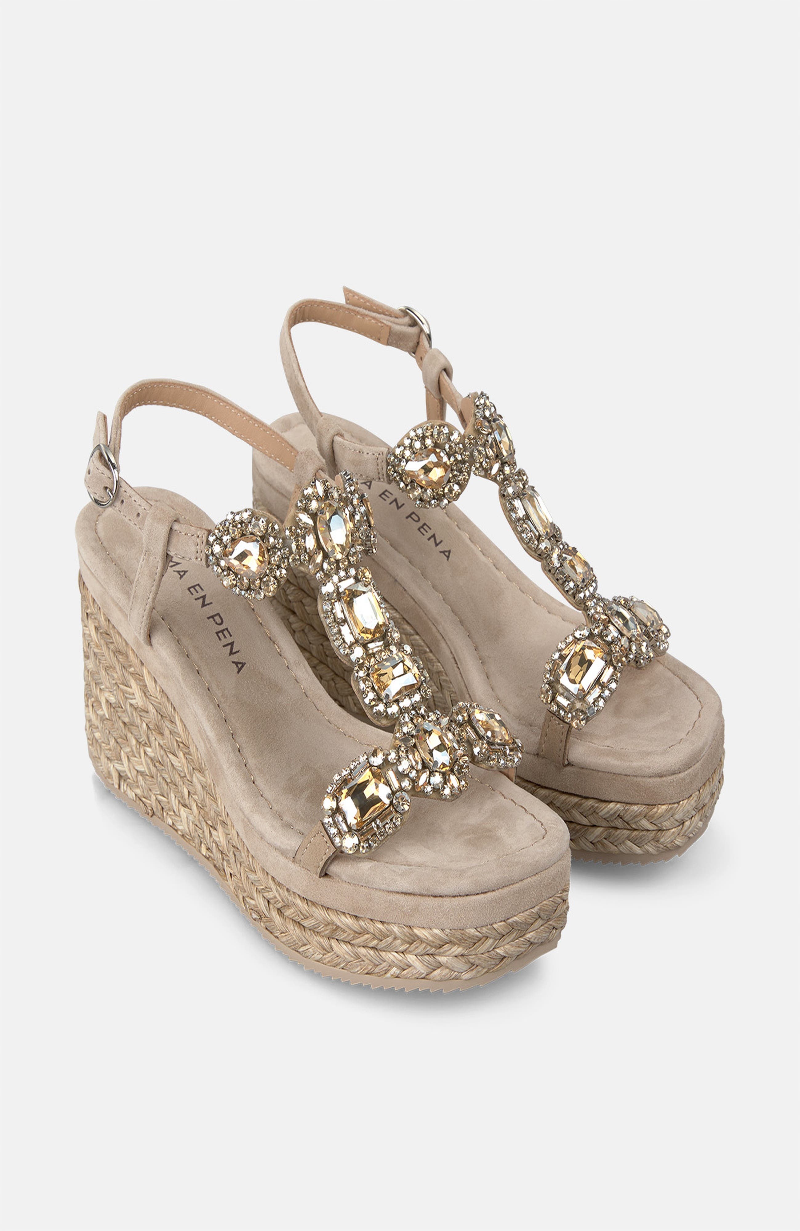 Alma en Pena Wedge Pull Jewellery, Main, color, Brown