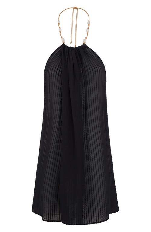 Vix Paula Hermanny Cloe Halter Cover-up Minidress