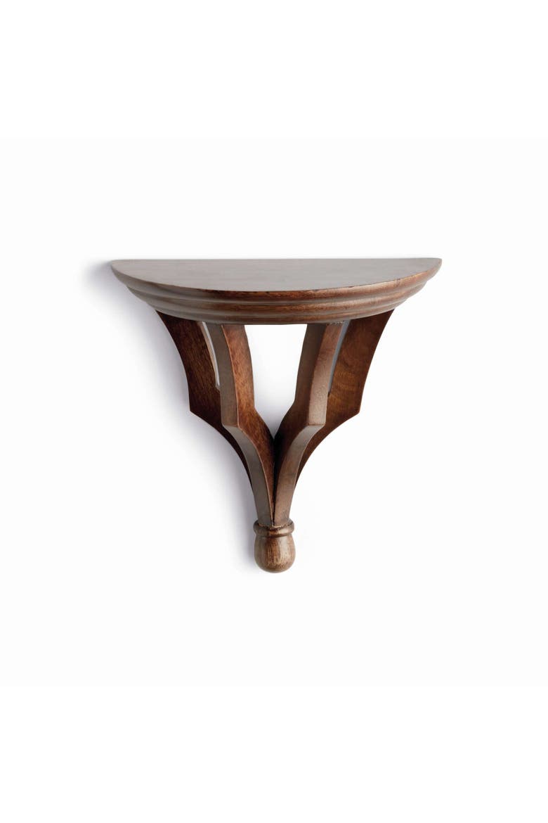 Bennett Small Wall Floating Shelf, Main, color, Brown